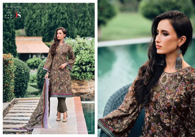 Deepsy Bin Saeed 5 Lawn Collection Pakistani Suits
